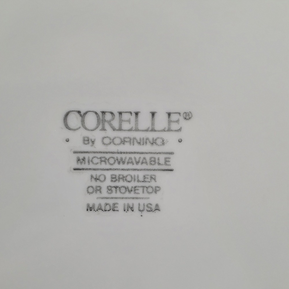 Corelle Shadow Iris 10.25" Dinner Plates Set of 4 Lavender Floral Replacement - Picture 4 of 4